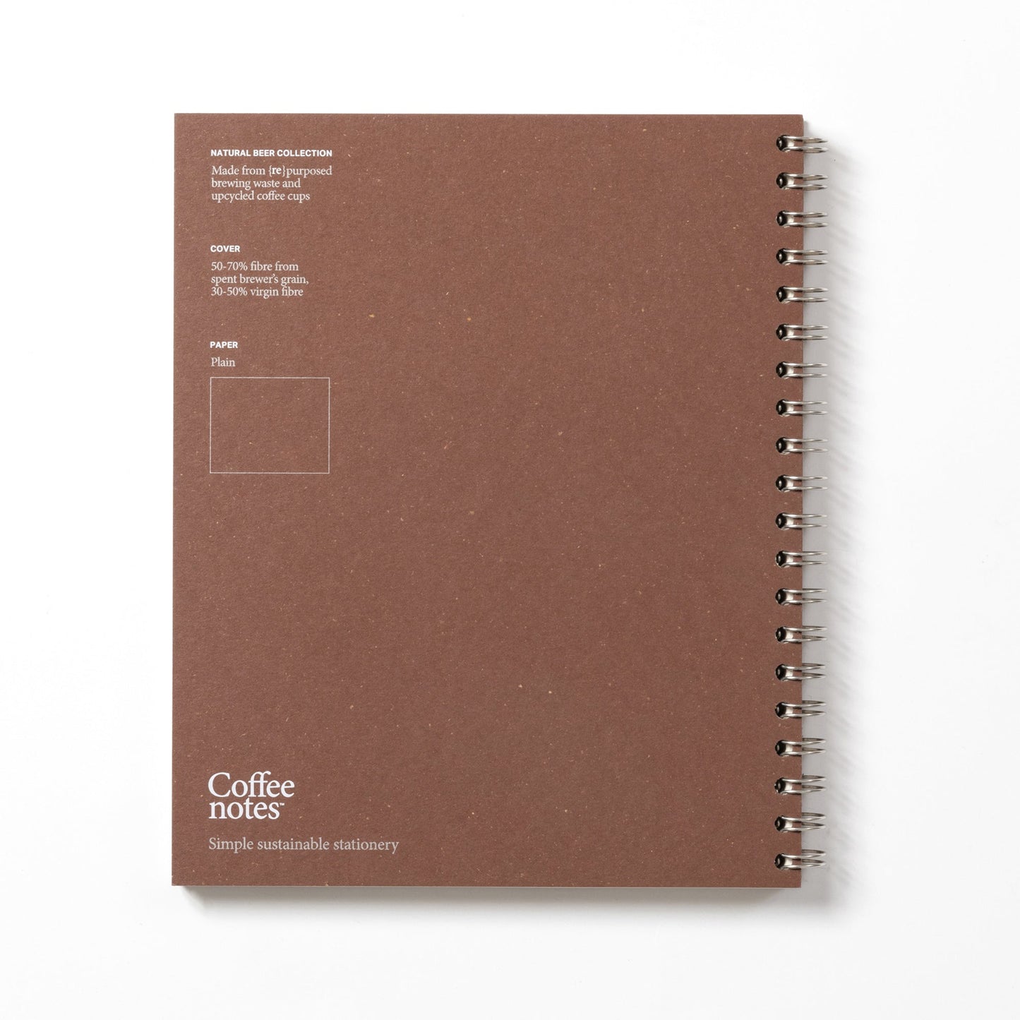 Ale Wirebound Notebook (Plain)