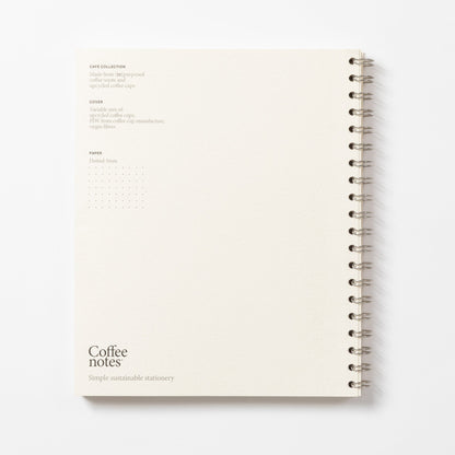 Creme Wirebound Notebook (Dotted)
