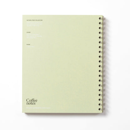 Kiwi Wirebound Notebook (Dotted)