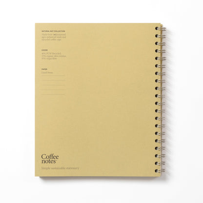 Olive Wirebound Notebook (Lined)