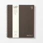 Espresso Wirebound Notebook (Plain)
