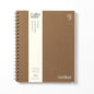 Hazelnut Wirebound Notebook (Plain)