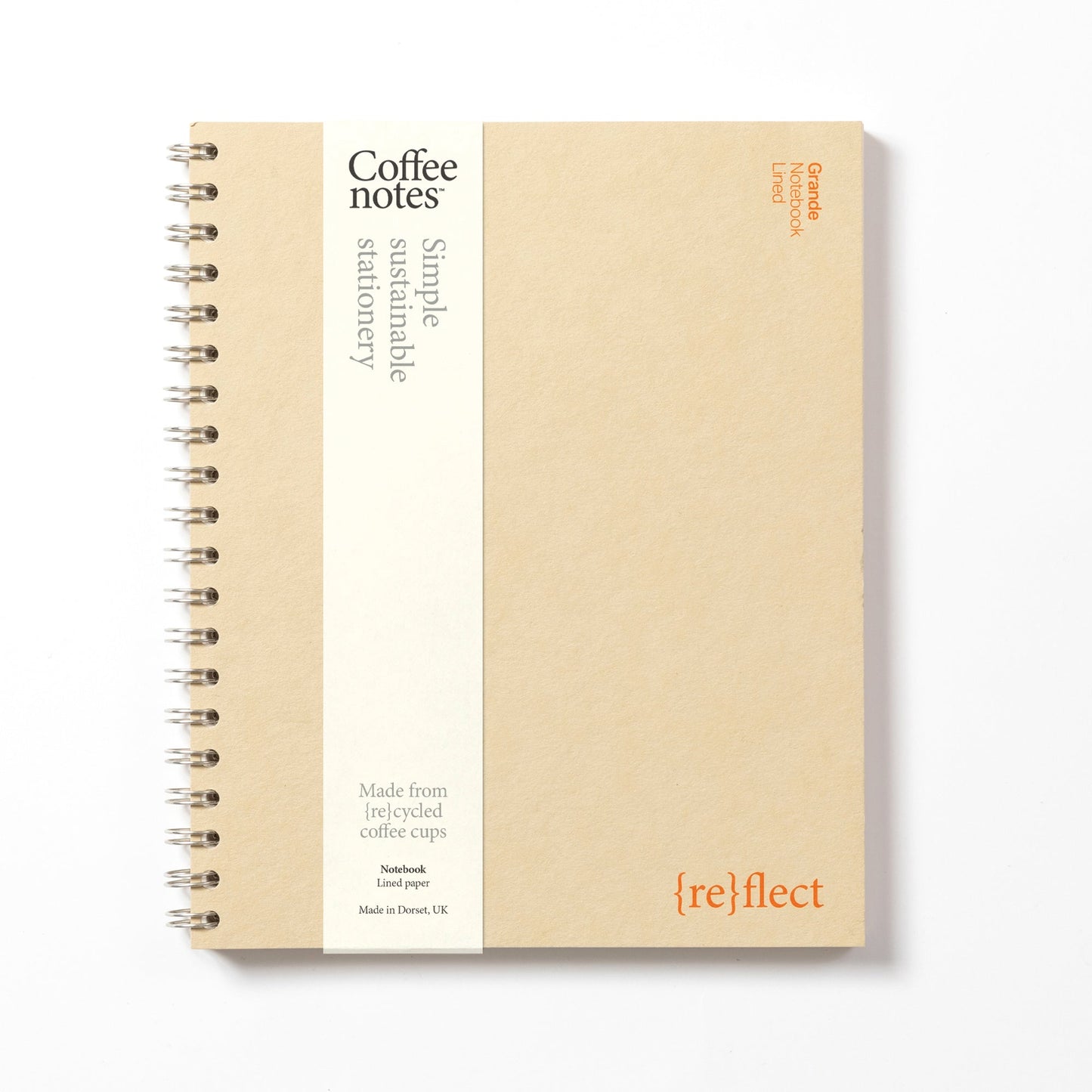 Kraft Wirebound Notebook (Lined)
