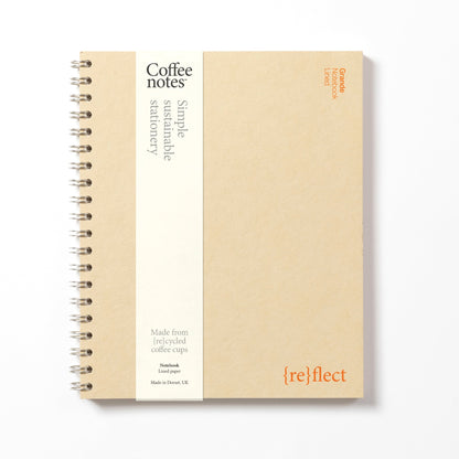 Kraft Wirebound Notebook (Lined)
