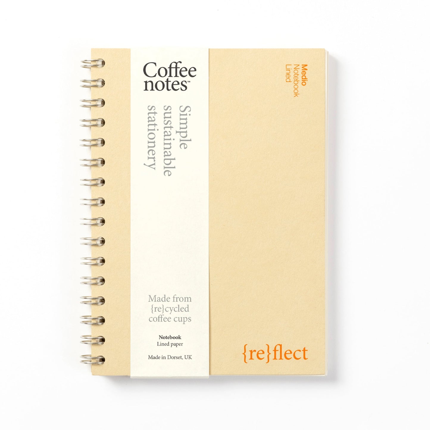 Kraft Wirebound Notebook (Lined)