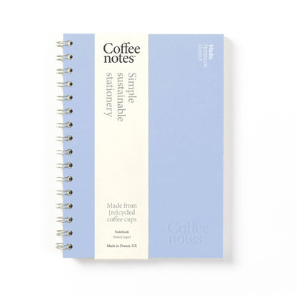 Marine Blue Wirebound Notebook (Dotted)