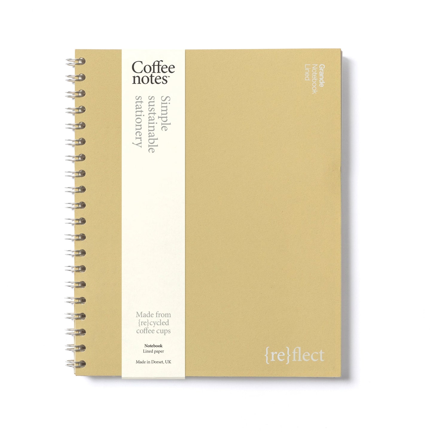 Olive Wirebound Notebook (Lined)