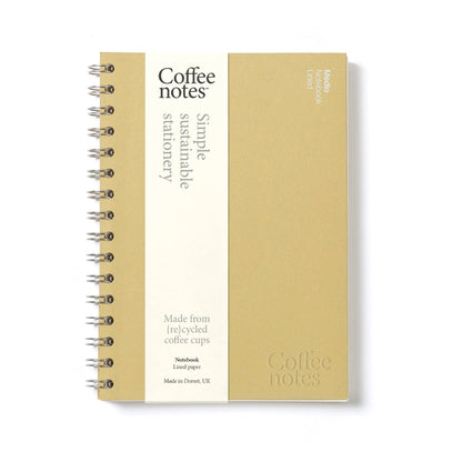 Olive Wirebound Notebook (Lined)