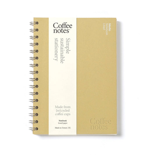 Olive Wirebound Notebook (Lined)