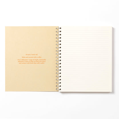 Kraft Wirebound Notebook (Lined)