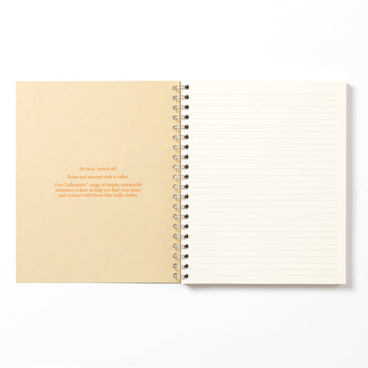 Kraft Wirebound Notebook (Lined)