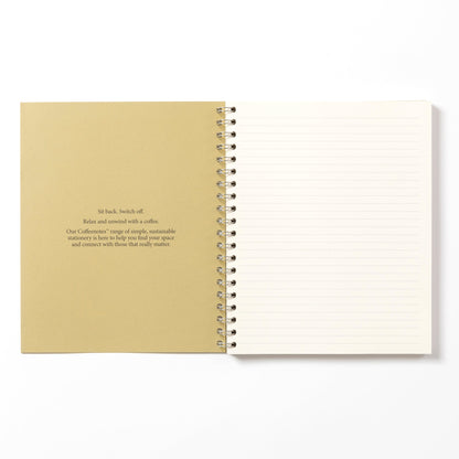 Olive Wirebound Notebook (Lined)