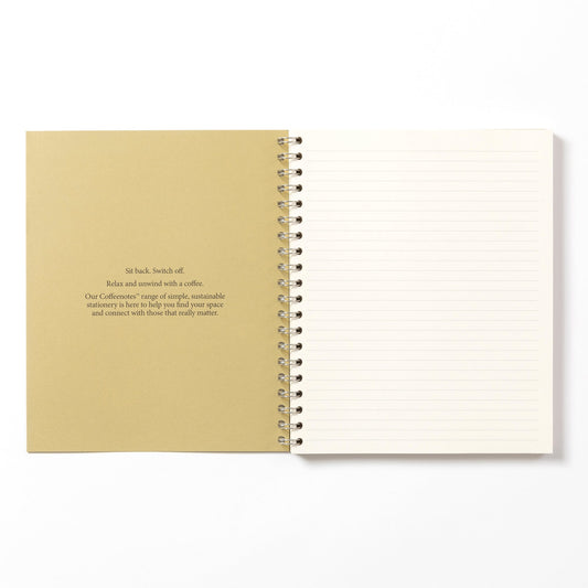 Olive Wirebound Notebook (Lined)
